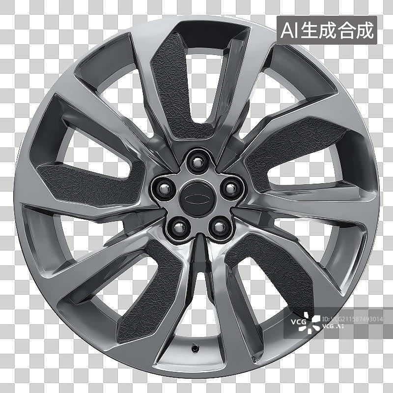 【AI数字艺术】免扣元素汽车轮毂3d图标图片素材