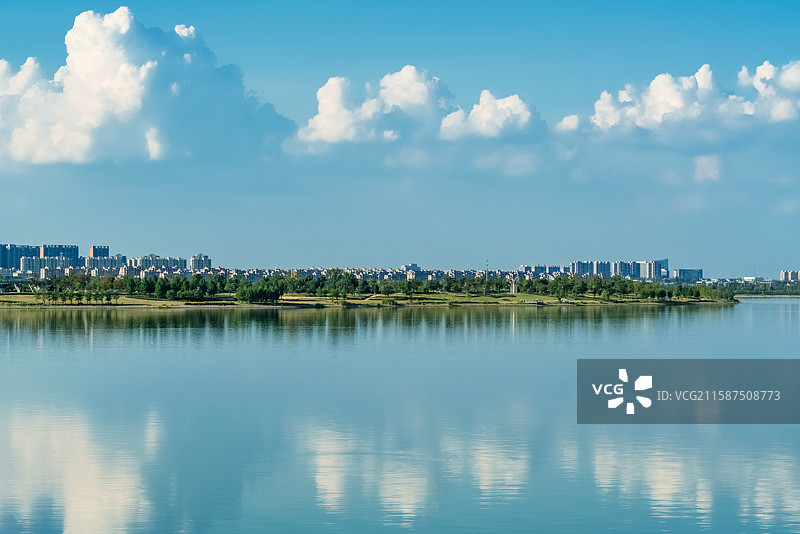 南京高淳，固城湖风光图片素材