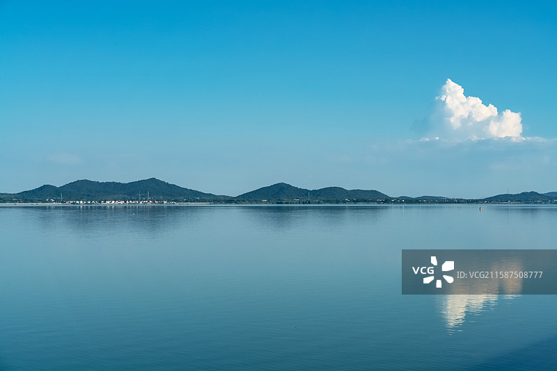南京高淳，固城湖风光图片素材