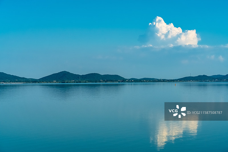 南京高淳，固城湖风光图片素材