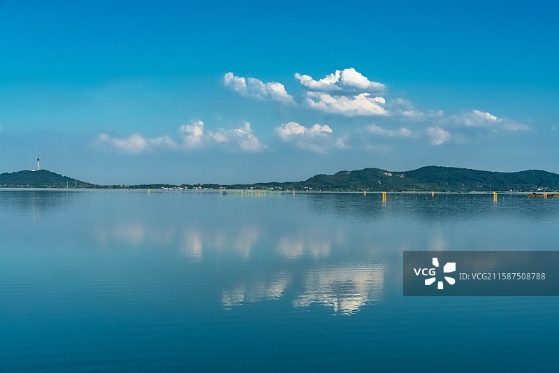 南京高淳，固城湖风光图片素材