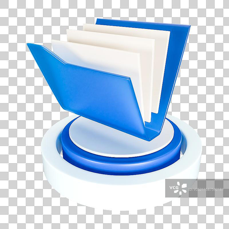3D立体元素文档提案投标图片素材