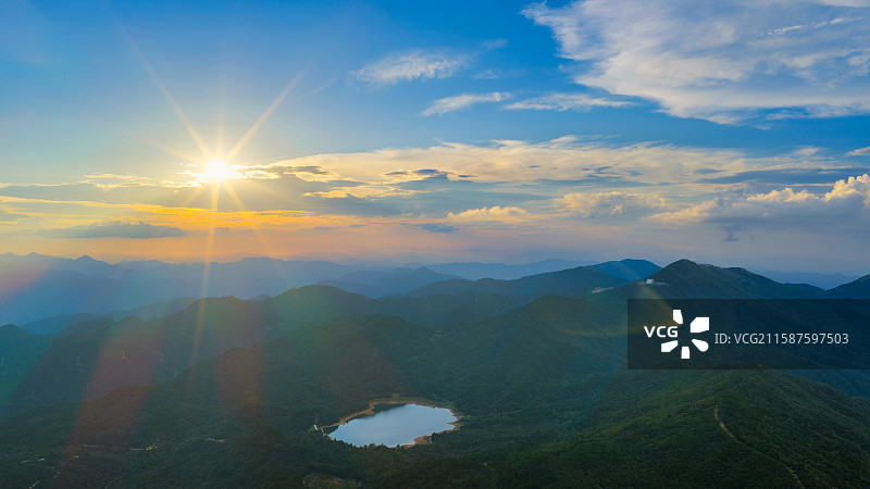 临安浙西小天池图片素材