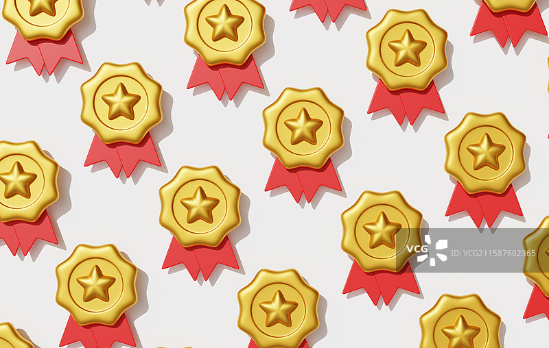 荣誉奖牌冠军奖励金牌领奖牌3D图片素材