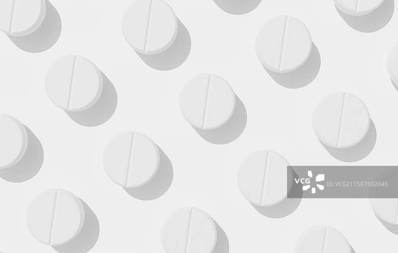 医疗医药病人用药片药品药丸3D图片素材