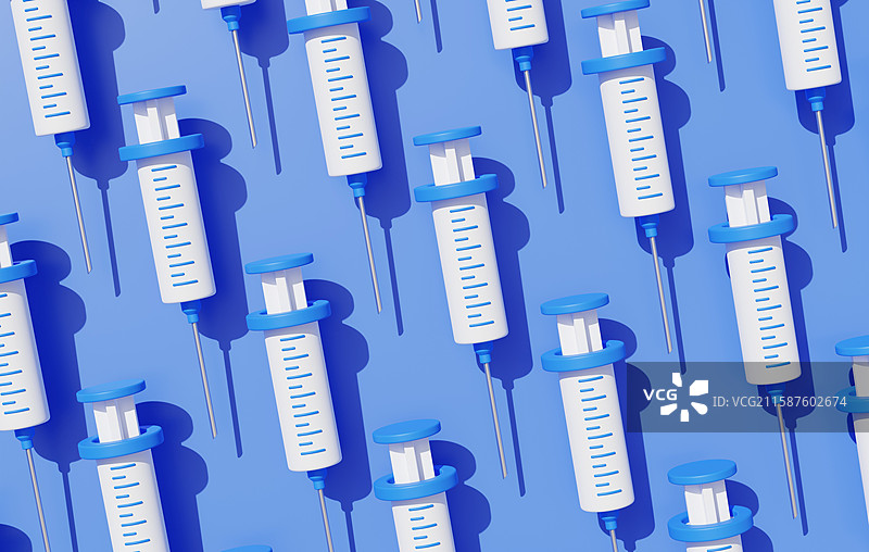 医疗打针疫苗治病注射输液器3D图片素材