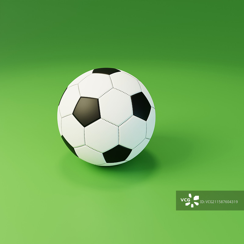 体育运动健身器材团队合作足球3D图片素材