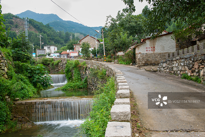 济南市莱芜区石屋子村图片素材