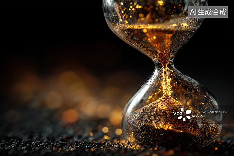 【AI数字艺术】沙漏概念元素图片素材