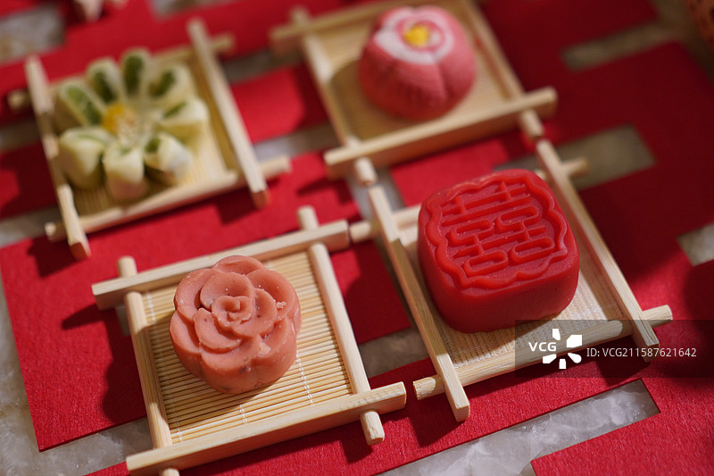 中式糕点-月饼图片素材
