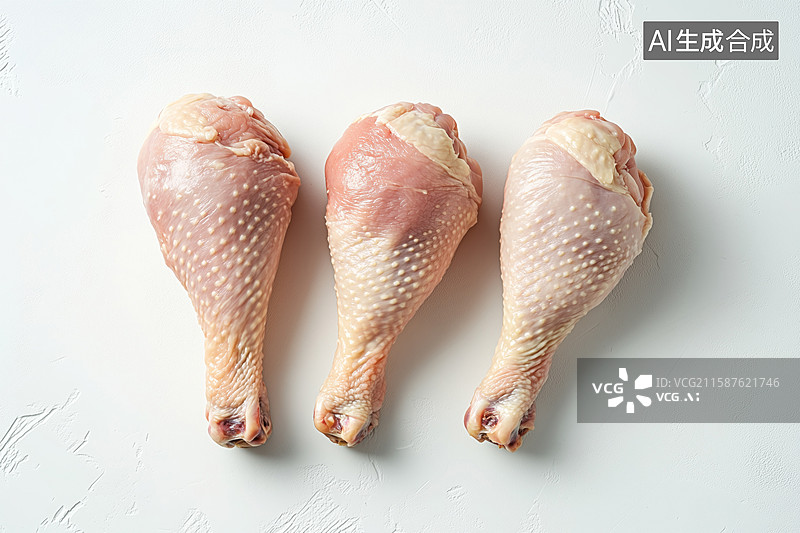 【AI数字艺术】鸡腿肉元素图片素材