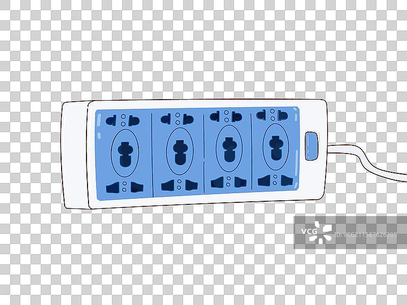 万能插排 插排 插座 淘汰的有隐患的图片素材