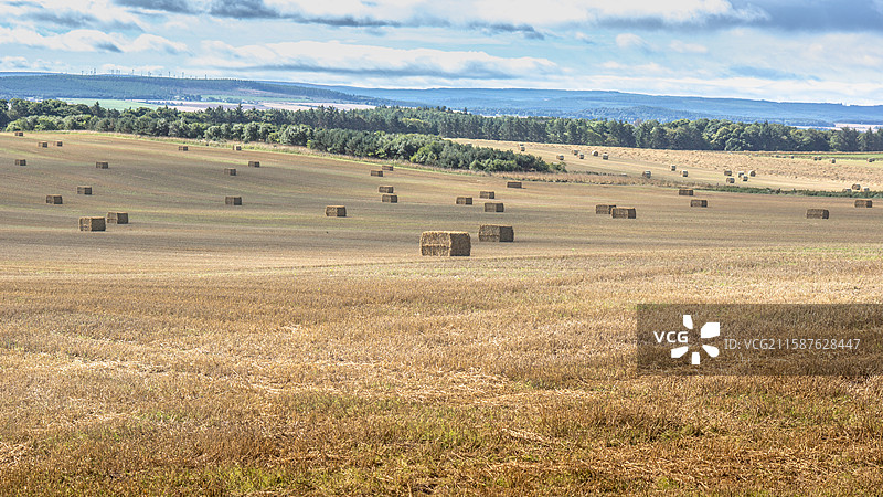 苏格兰的田园景色图片素材