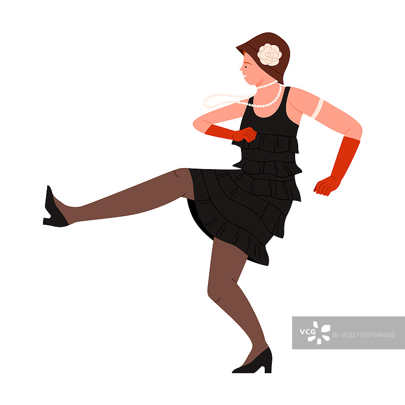 充满活力的弗拉帕舞图片素材