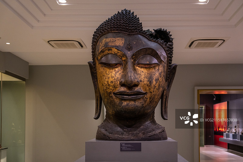 泰国曼谷国家博物馆-佛像图片素材