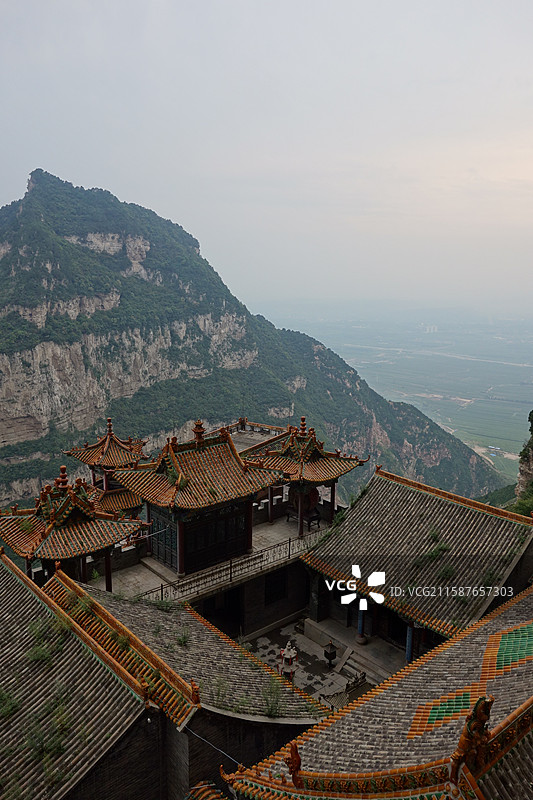 山西省晋中市介休绵山：大罗宫图片素材