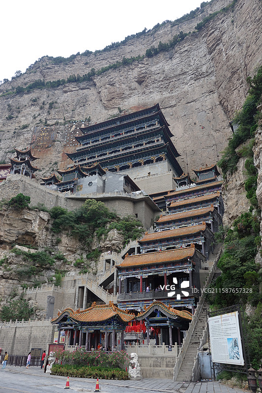 山西省晋中市介休绵山：大罗宫图片素材