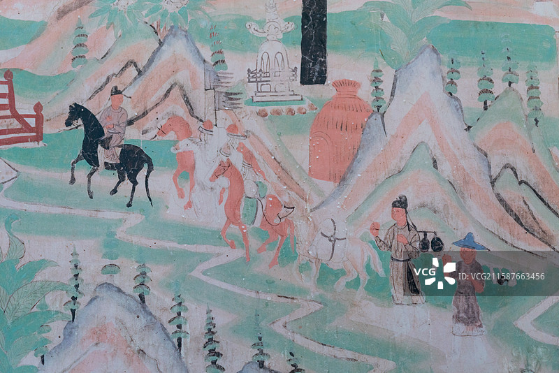 中国雕像展览图片素材