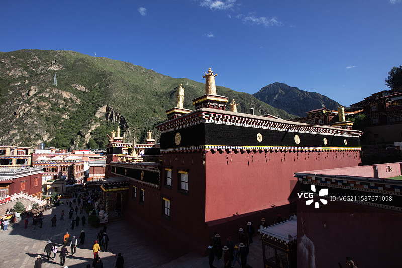 德格印经院图片素材