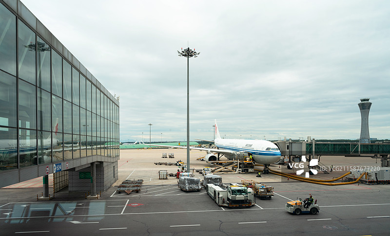 北京T3航站楼图片素材