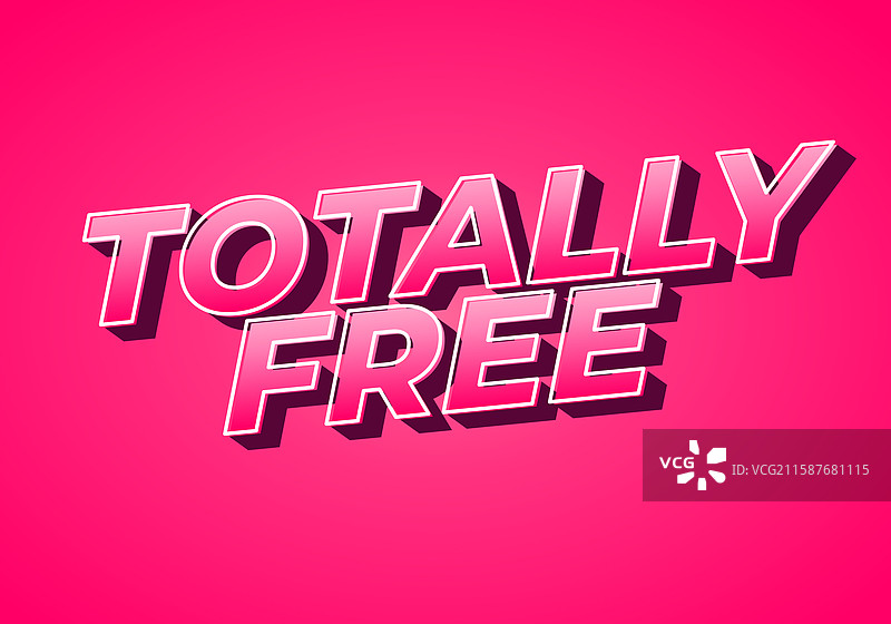完全免费的文本效果用于产品促销图片素材
