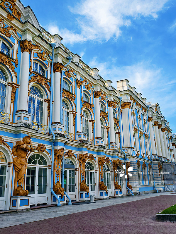 叶卡捷琳娜宫图片素材