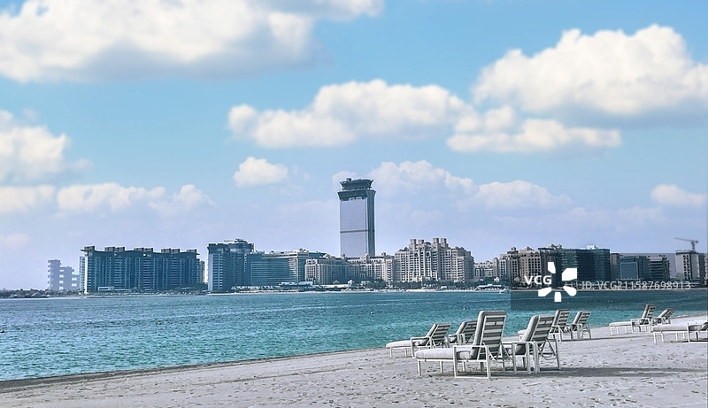 迪拜海滩图片素材