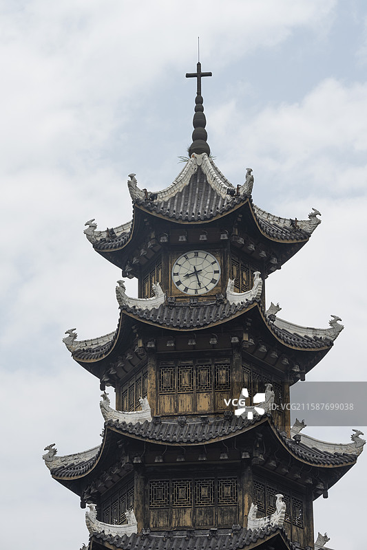 贵阳天主堂图片素材