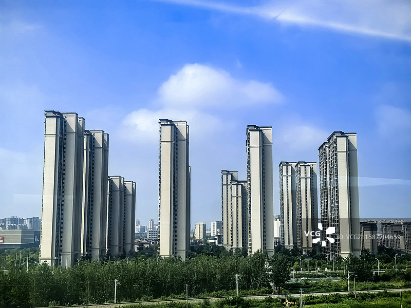 中国的城市美景图片素材