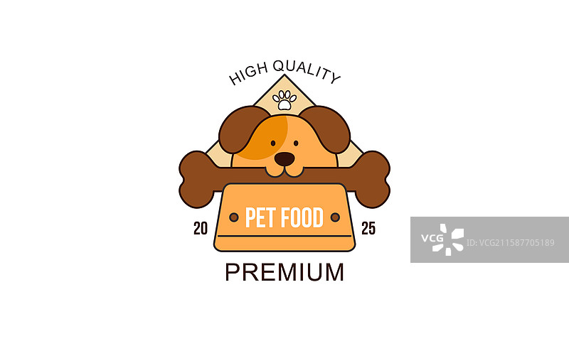 时尚现代的宠物商店标志图片素材