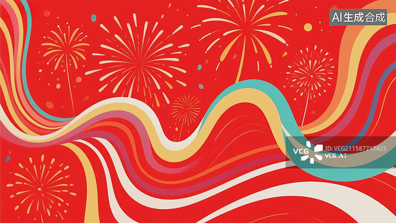 【AI数字艺术】节日庆典背景图片素材