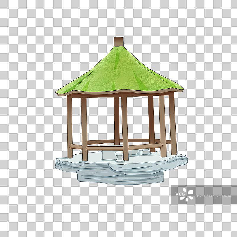 香溪洞插画图片素材