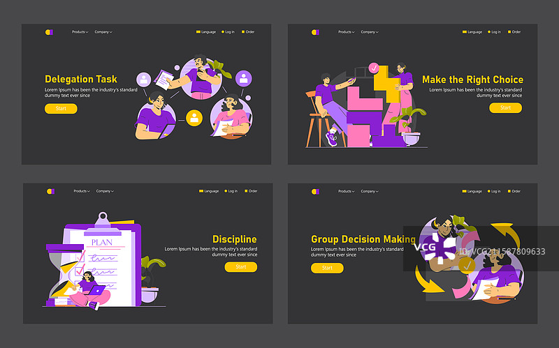 直观操作平面图片素材