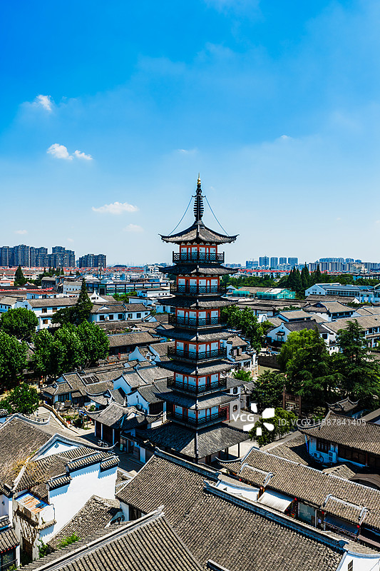 2025上海嘉定州桥老街图片素材