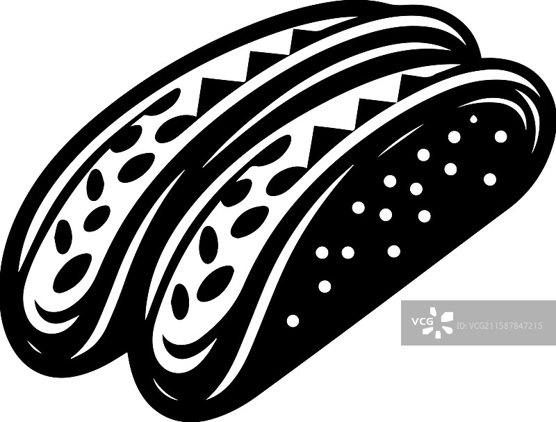 简单的Tequeos标志设计图标图片素材