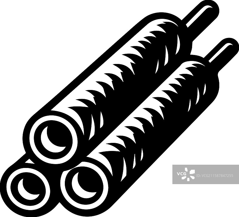 简单的Tequeos标志设计图标图片素材