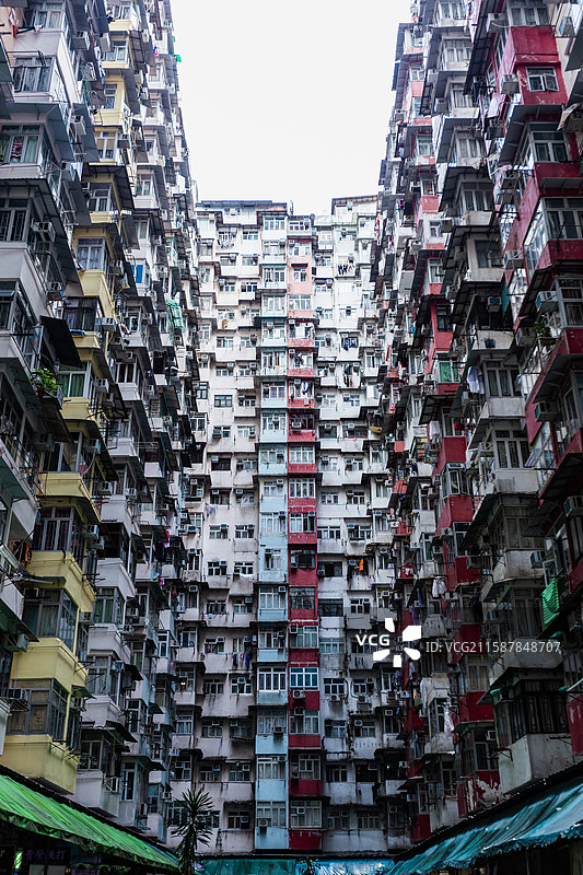 香港怪兽大厦图片素材