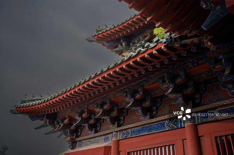 开封古建-开封宝津楼，金明池，开封府遗址，清明上河图图片素材