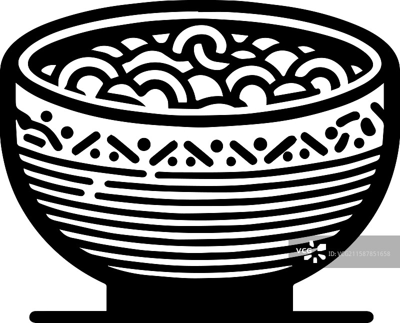 简单的牛肚汤标志设计图标图片素材