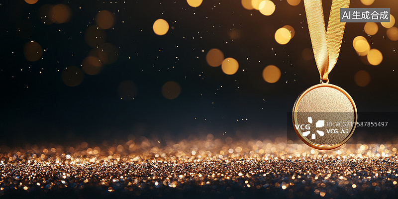 【AI数字艺术】闪耀金牌颁奖典礼图片素材