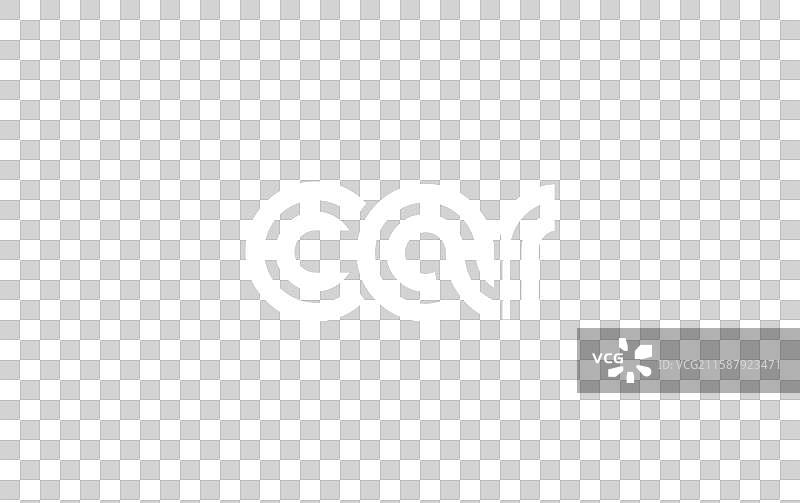 创意独特的现代汽车字母标志设计图片素材