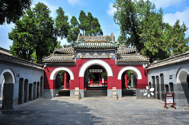 安阳岳飞庙，图片素材