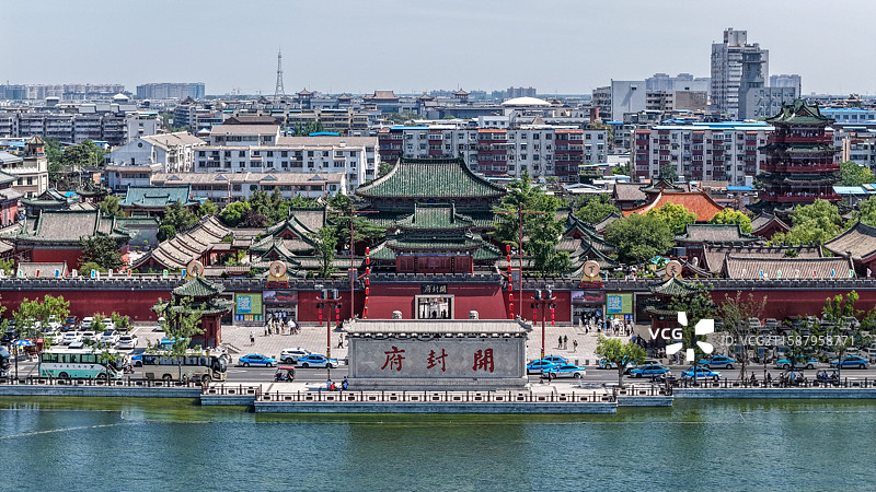 河南省开封市开封古城图片素材
