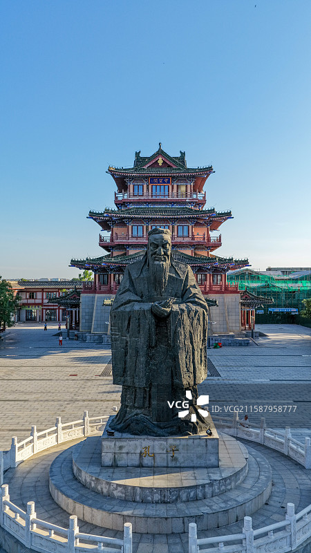 河南省开封市开封古城图片素材