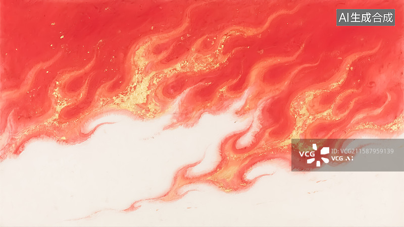 【AI数字艺术】火焰插画图片素材