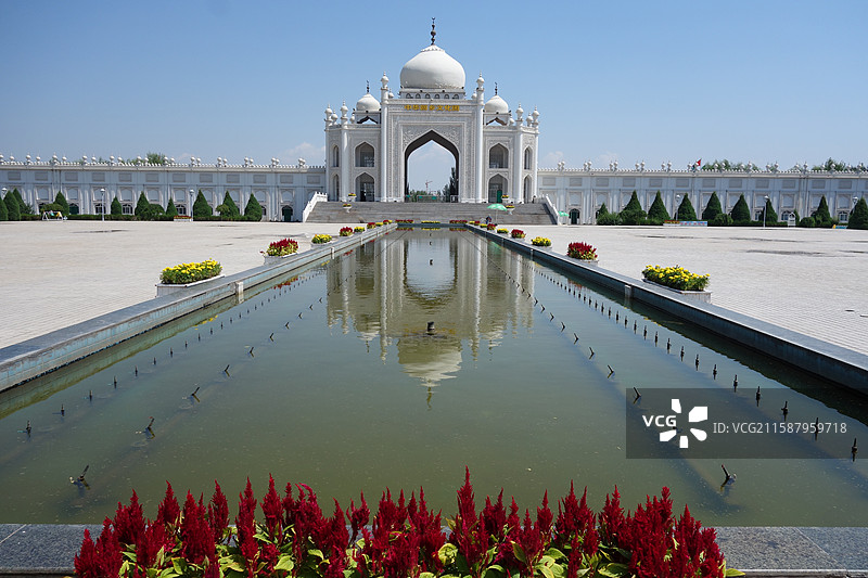 宁夏银川市永宁县中华回乡文化园宁夏川民俗园图片素材