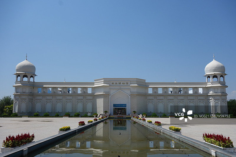 宁夏银川市永宁县中华回乡文化园宁夏川民俗园：回族博物馆图片素材