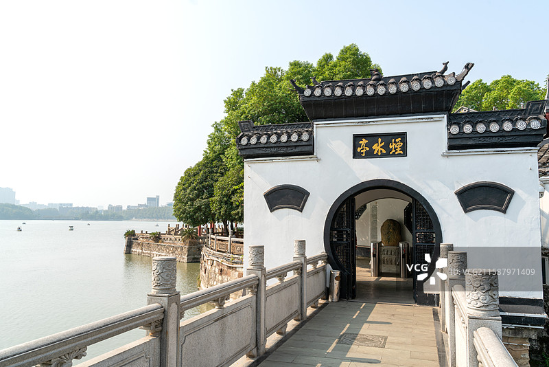 江西九江烟水亭图片素材