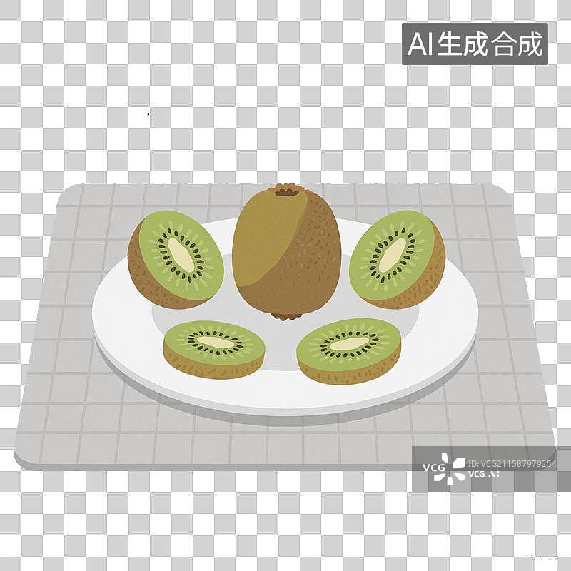 【AI数字艺术】猕猴桃图片素材