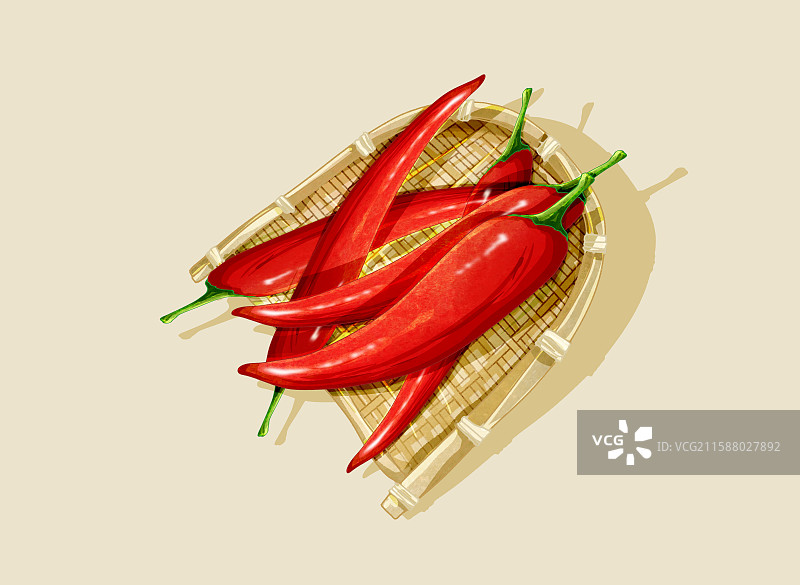 农产品调料香料红辣椒图片素材